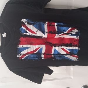 Keya T Shirt Sz Med British Flag